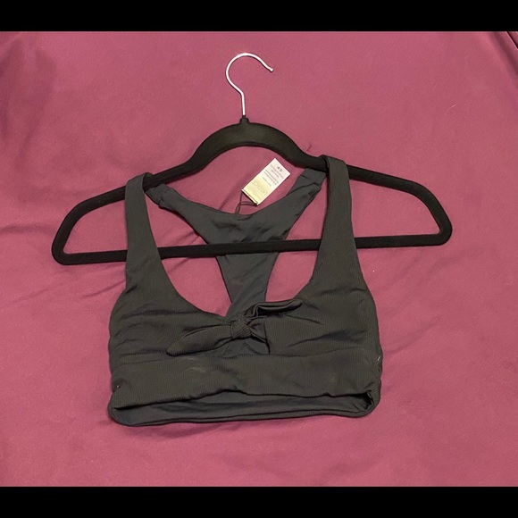 NWOT L*Space Tara Ribbed Bikini Top - Picture 7 of 8